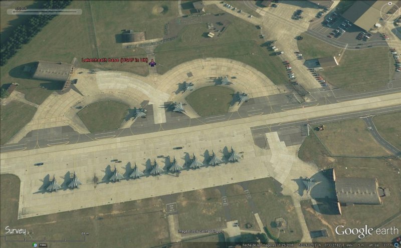 Aviones F-15, F-16, UH-60 en la Base Lakenheath, UK 0 - Remanentes FA Libias en Sabha 🗺️ Foro Belico y Militar