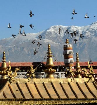 Palacio Potala, en Lhasa, residencia del Dalai Lama 1