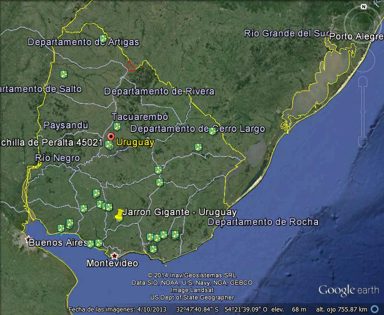 Mapas energéticos de Uruguay 0