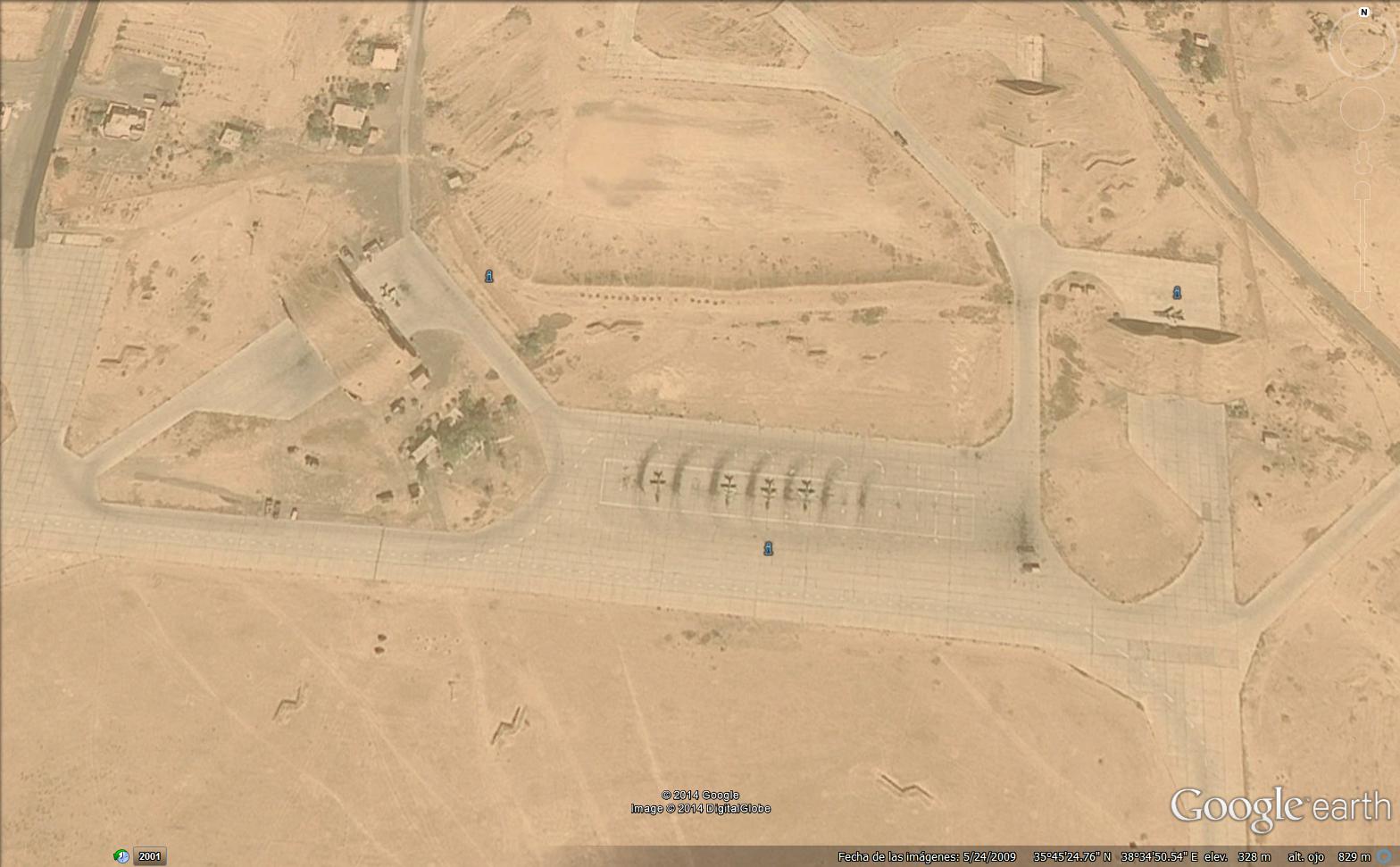 Bunkeres para aviones en Tabqa - Siria 1 - Base aerea de Kumaritsa - Bulgaria 🗺️ Foro Belico y Militar