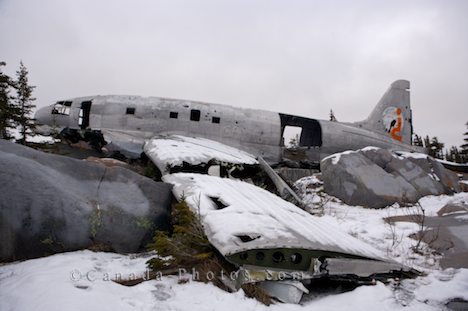 Avión Curtiss C-46 llamado "Miss Piggy" 1