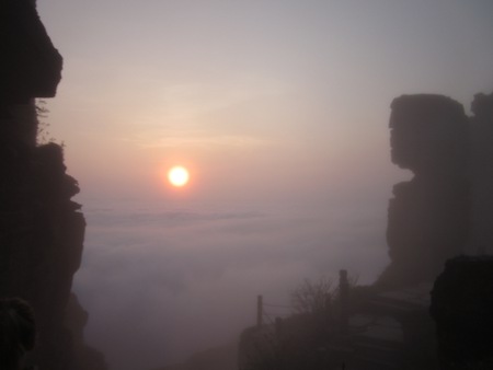 Montaña Fanjing, Tongren, Guizhou, China 1