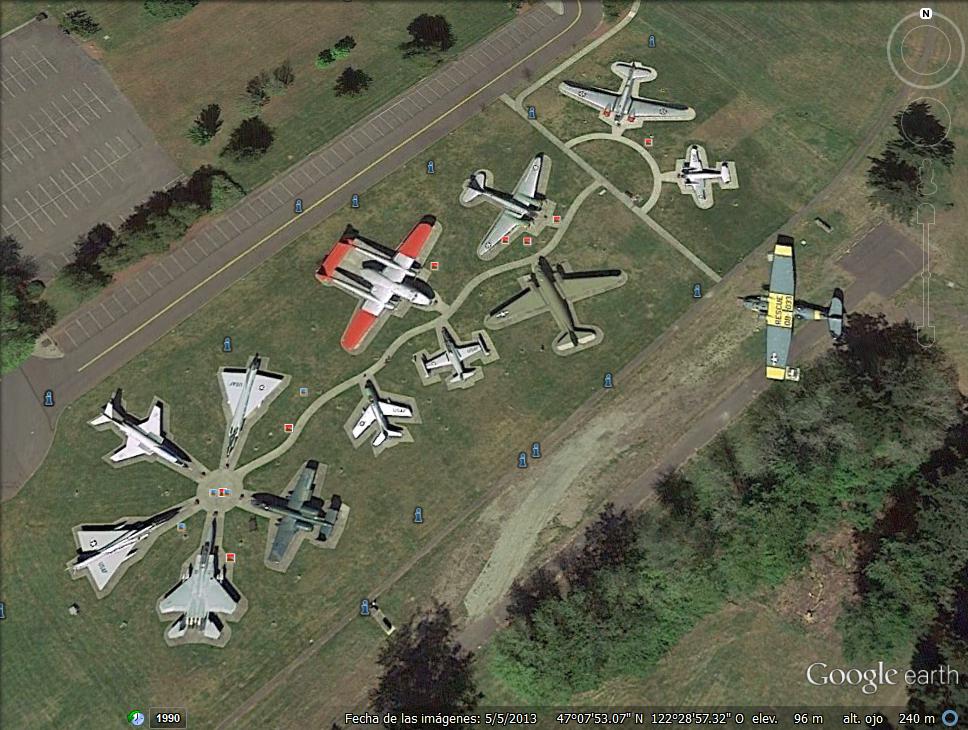 Museo de McChord AFB -Washington- USA 1 - Colección de aviones al aire libre: Museos, Exposiciones 🗺️ Foro Belico y Militar