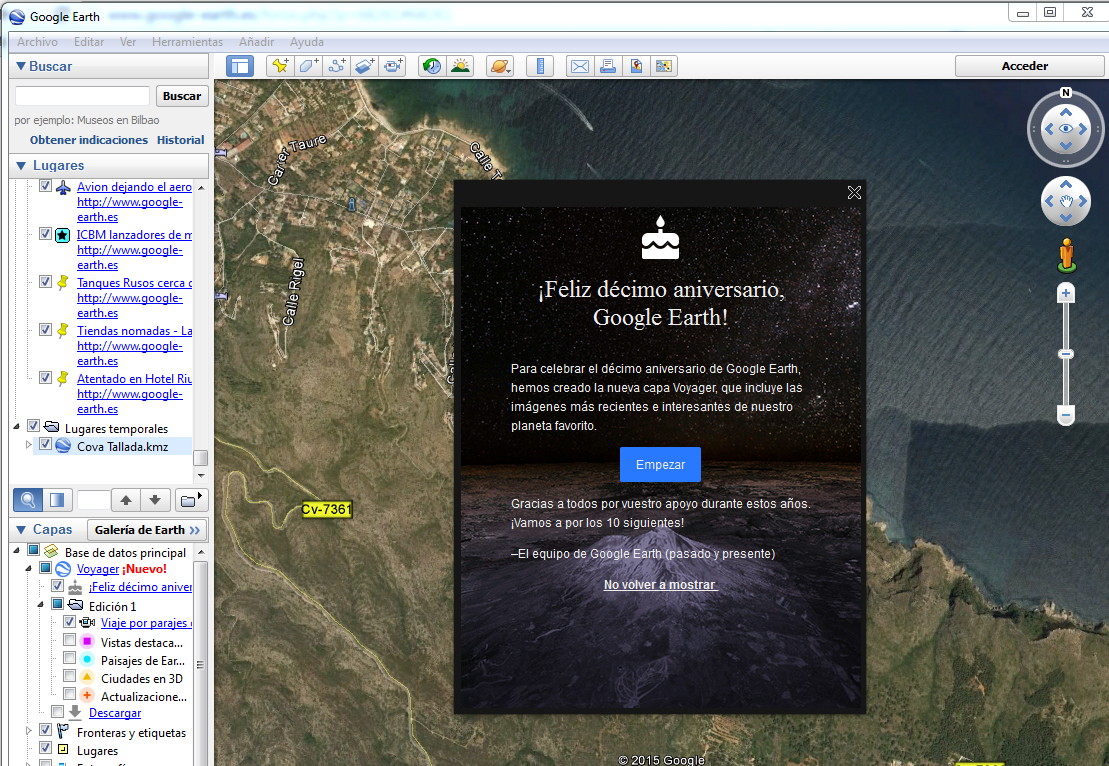 10 años de Google Earth 2