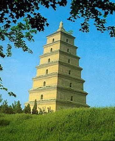 Gran Pagoda del Ganso Salvaje, Xian, Shaanxi, China 0