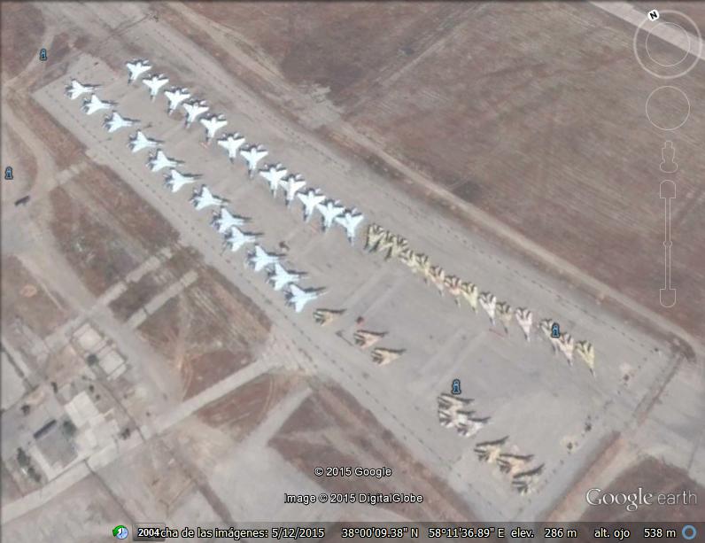 Parking de MIG en Ashkhabad / Bezmein - Turkmenistan 1 - Sukhoi Su-30MKA - Argelia 🗺️ Foro Belico y Militar