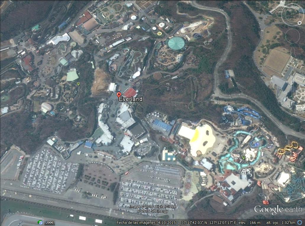 Parque de atracciones Everland, Corea del Sur 0 - Concurso de Geolocalización con Google Earth