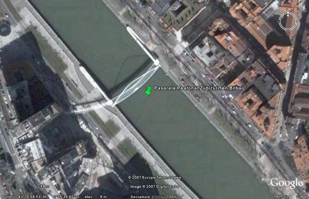 Pasarela Peatonal Zubizuri, Bilbao (Santiago Calatrava) 0 - Puente Viejo - San Antonio de Areco 🗺️ Foro de Ingenieria