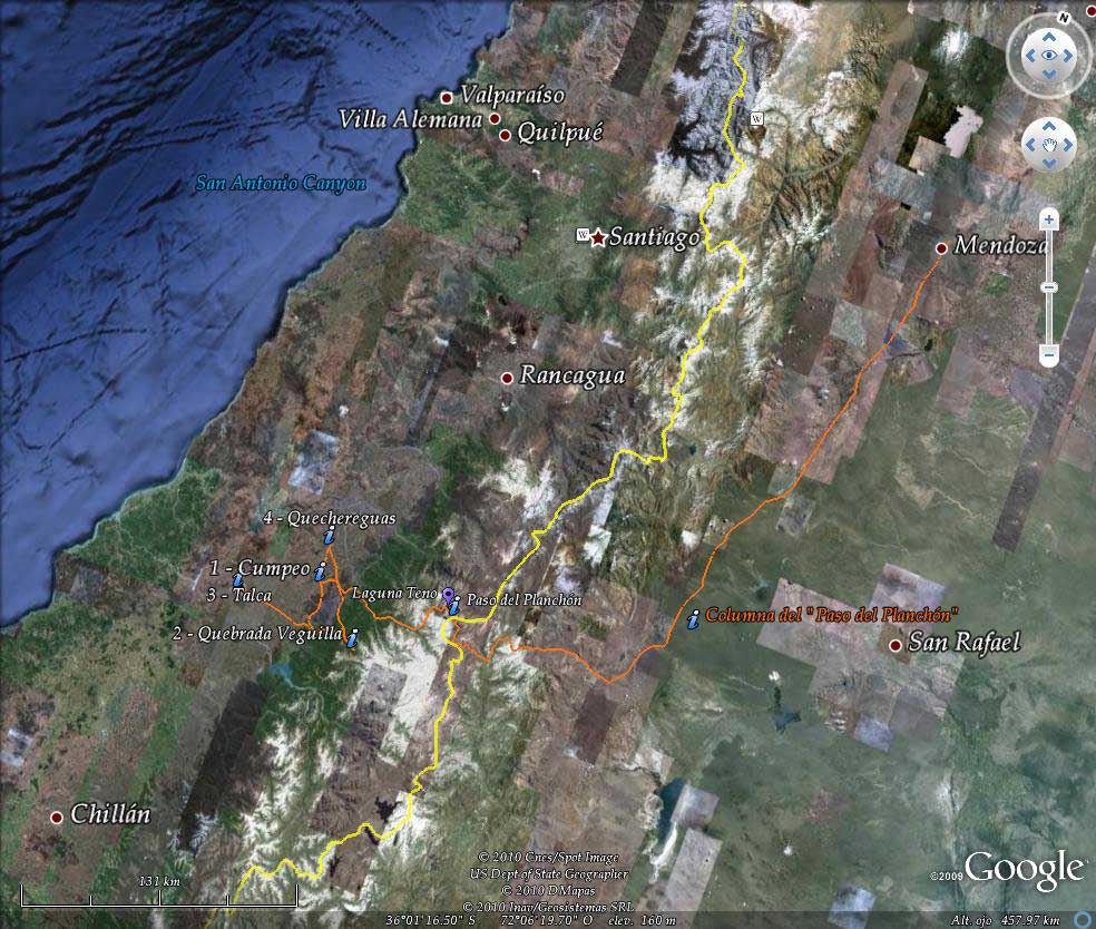 CRUCE DE LOS ANDES PARTE 6 - PASO DEL PLANCHON