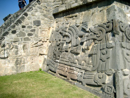 Piramide de la serpiente, Teotihuacan, Mexico 1