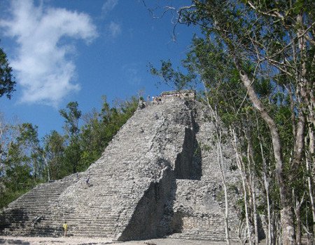 Piramide Nohoch Mul, Tulum, México 🗺️ Foro América del Sur y Centroamérica 0