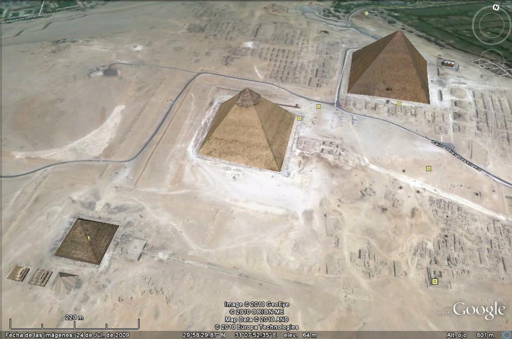 Piramides de Egipto en 3D