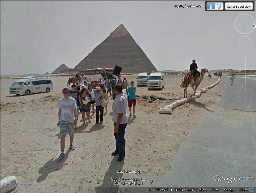 Pirámides de Egipto en StreetView 1