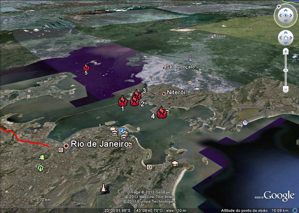 5 plataformas petrolíferas en Rio de Janeiro 1