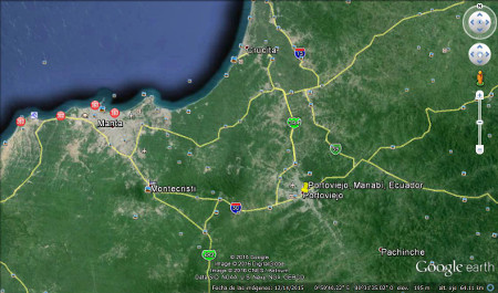 Un terremoto de magnitud 7,8 en zona costera de Ecuador 1