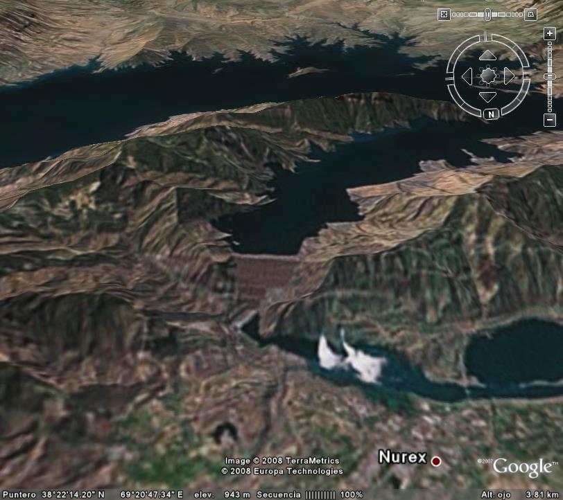 Presa de Nurek en Tajikistán 1 - Embalse de la Serena 🗺️ Foro de Ingenieria