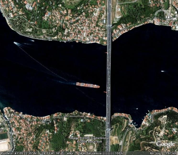 Puente en Estambul 1 - Concurso de Geolocalización con Google Earth