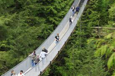 Puente Colgante, Vancouver, Columbia Britanica, Canada 1