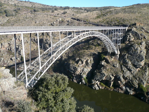 Puente Pino - Zamora- Obras de Gustave EIFFEL 1