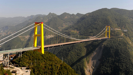 Puente Sidu, Badong, Hubei, China 1