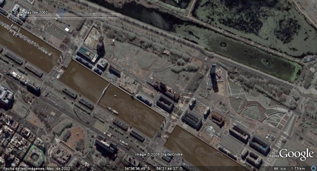 Imagenes Historicas en Google Earth. 1