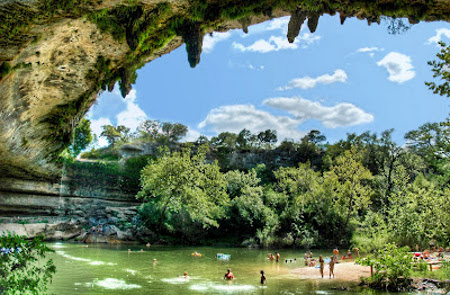 Reserva Natural de Hamilton Pool, Texas, EEUU 0