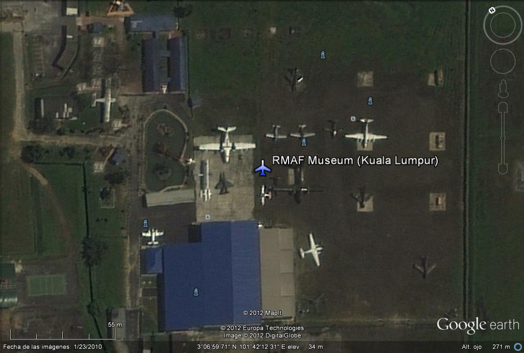 RMAF Museum (Kuala Lumpur) 0 - Colección de aviones al aire libre: Museos, Exposiciones 🗺️ Foro Belico y Militar