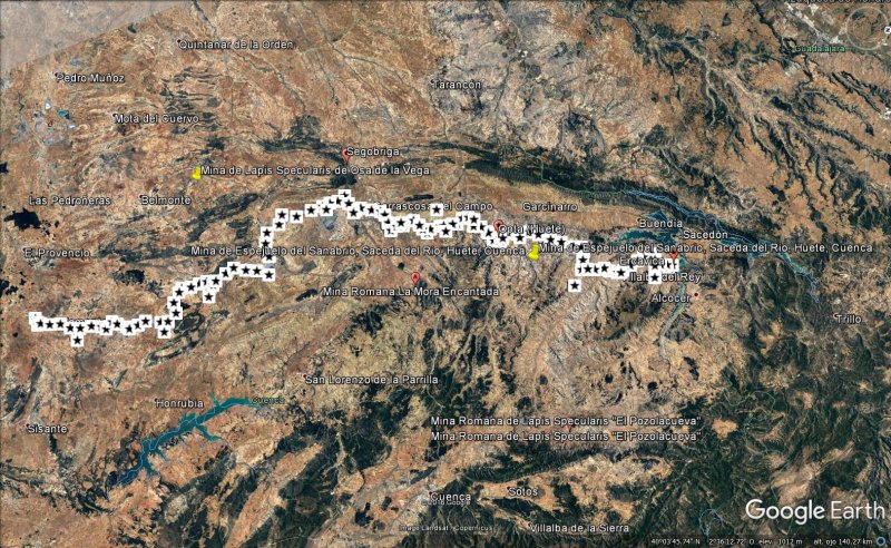 Ruta de Lapis Specularis (Cristal de Hispania) GR-163 Cuenca 0