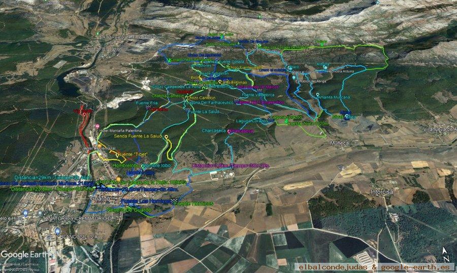 Rutas por Palencia 2022 - GPS