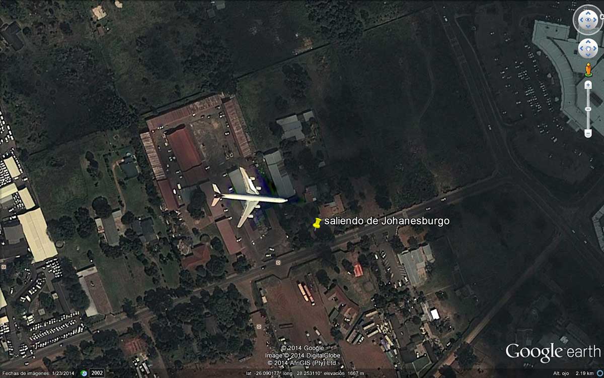 Avion Despegtando o Aterrizando en 🗺️ Foro General de Google Earth 1