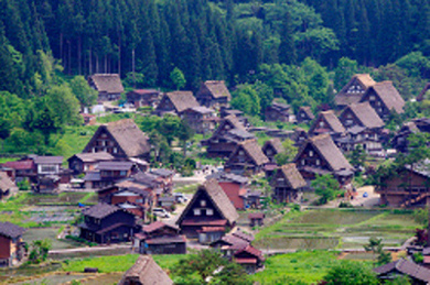 Shirakawa-go, Prefectura de Gifu, Japón 1