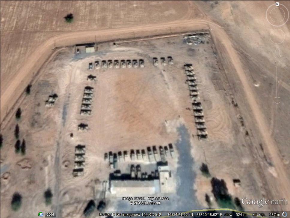 Tanques turcos frente a Kobane 1