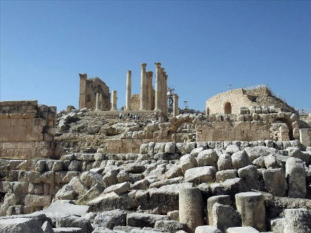 Templo de Zeus, Jerasa, Jordania 1