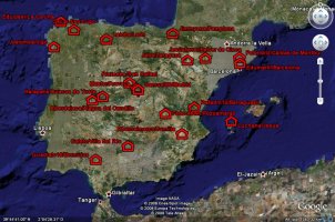 ubicaciones del foro en españa