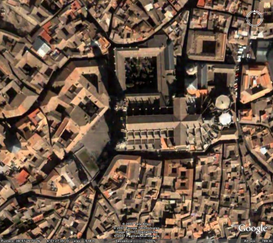 Catedral de Toledo - Duomo di Milano 🗺️ Foro General de Google Earth