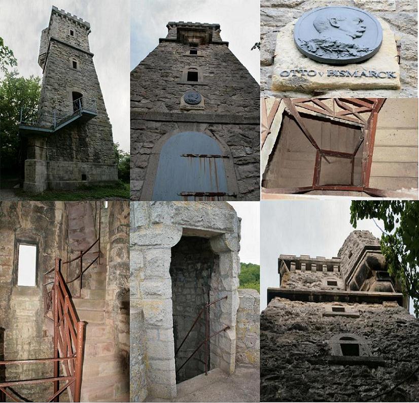 Torre de Bismarck en Sondershausen Türingia Alemania 0