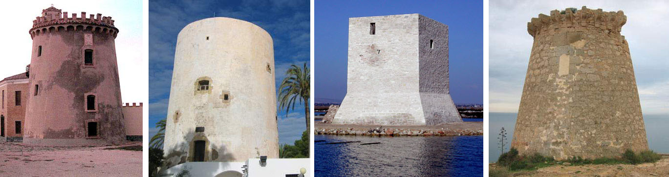 Las TORRES VIGÍA en las Costas 1