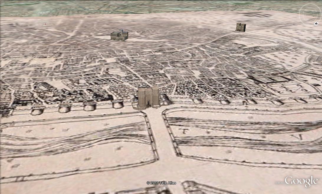 Las Torres de Serranos en 3D - Cartografía Histórica de la Ciudad de Valencia