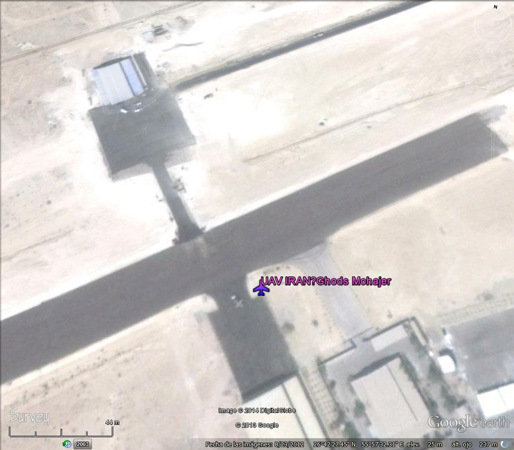 UAV, Drones: Aviones no tripulados cazados con Google Earth 0