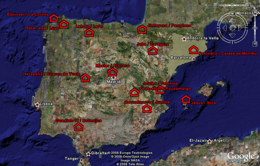 NUESTRAS UBICACIONES EN LA TIERRA