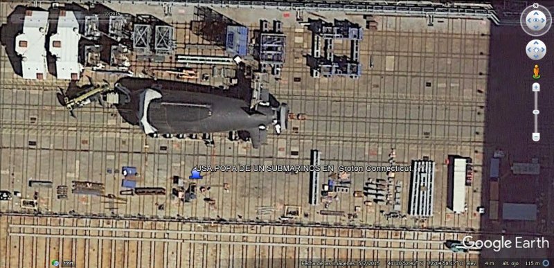 Popa de un submarino en Groton, Connecticut, USA 0 - 14 Submarinos en Base Naval de Kitsap, Washington, USA 🗺️ Foro Belico y Militar