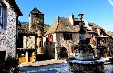 Valle de la Dordogne, Rocamadour, Francia 1