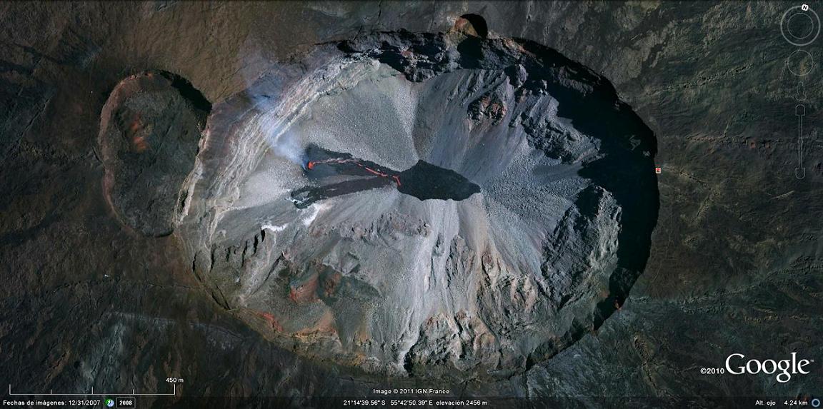 Volcan el Piton de la Fournaise 0