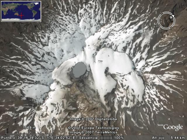 Volcan en nueva zelanda