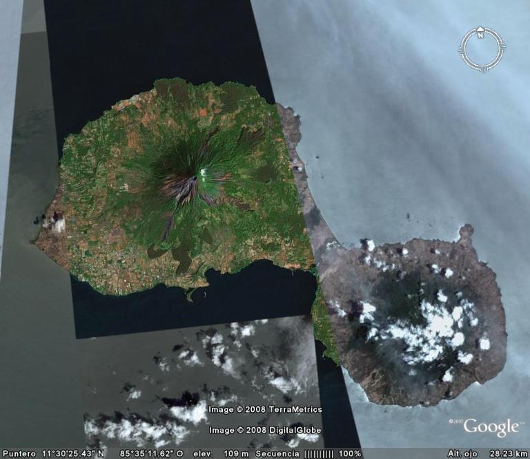 Volcanes Gemelos - Archivo del Concurso de Geolocalización con Google Earth