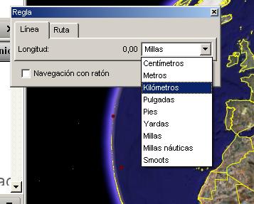 Como medir logitudes con Google Earth - Foro Instalación de Google Earth, Configuracion y Errores