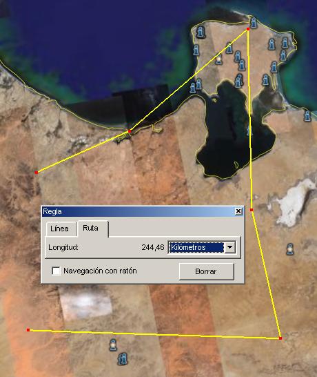 Como medir logitudes con Google Earth - Foro Instalación de Google Earth, Configuracion y Errores