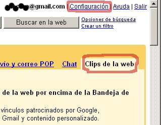 Configuración en Gmail de la RSS - Foro Noticias de Google Earth