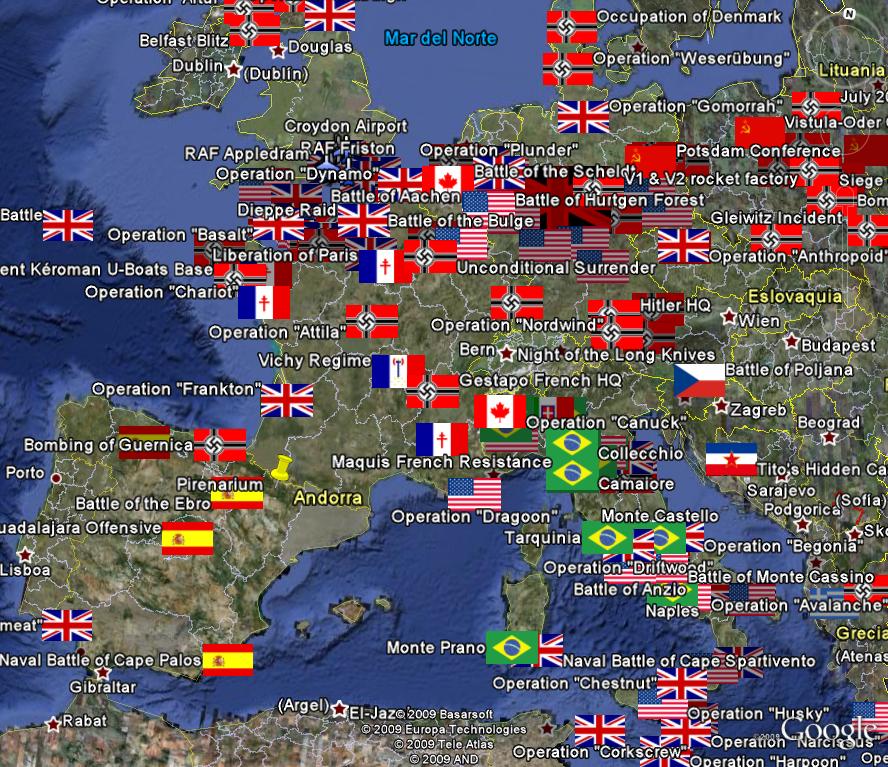 Segunda Guerra Mundial - Batallas y Operaciones ?️ Foro Belico y Militar  ?️ Google-Earth
