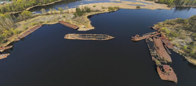 Barcos hundidos en Chernóbil 🗺️ Foro General de Google Earth